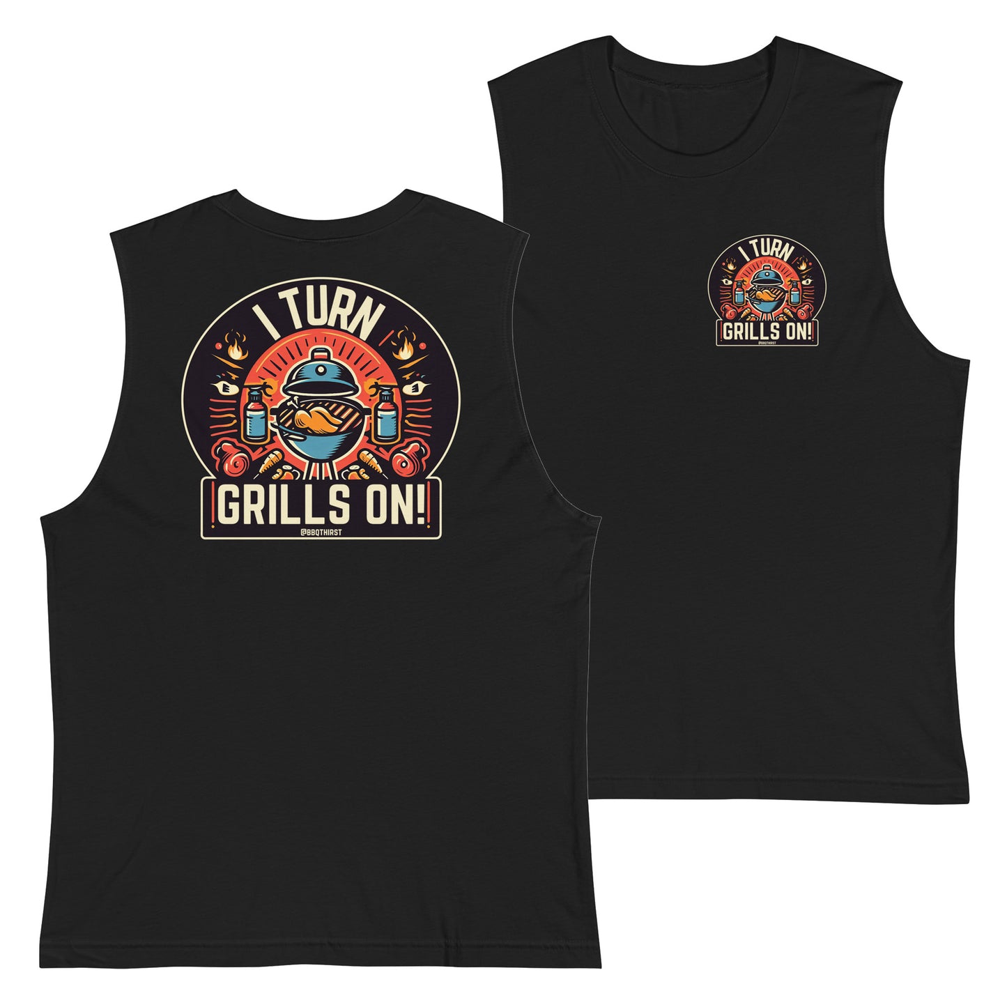 Grills On! Muscle Tee